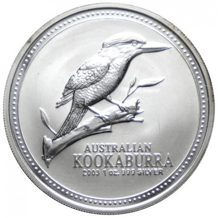 2003 * Dollar en argent 1 OZ Kookaburra Australie