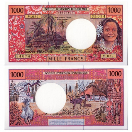 1996 * Billet Territoires français du Pacifique 1000 francs NEUF