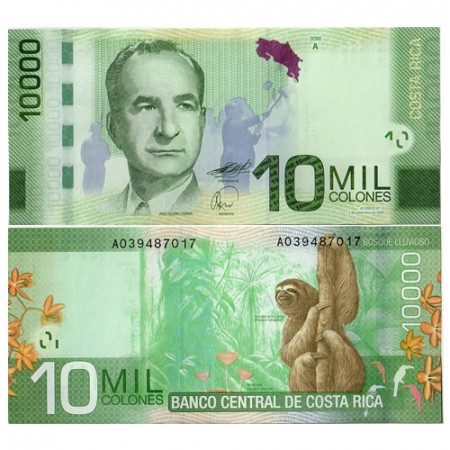 2009 * Billet Costa Rica 10.000 Colones (p277) NEUF