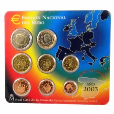 2003 * Coffret ESPAGNA Officiel BU FDC