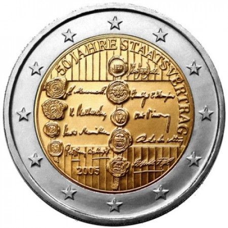 2005 * 2 euro AUTRICHE 50 ans Staatsvertrag