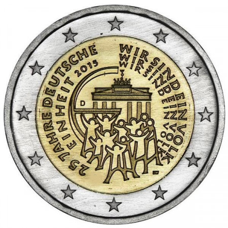 2015 * 2 euro ALLEMAGNE 25e anniversaire de la réunification allemande