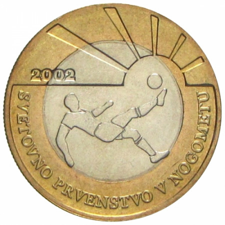 2002 * 500 tolars Slovénie Coupe du Monde