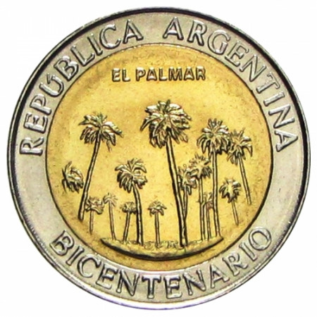 2010 * 1 Peso Argentine - El Palmar