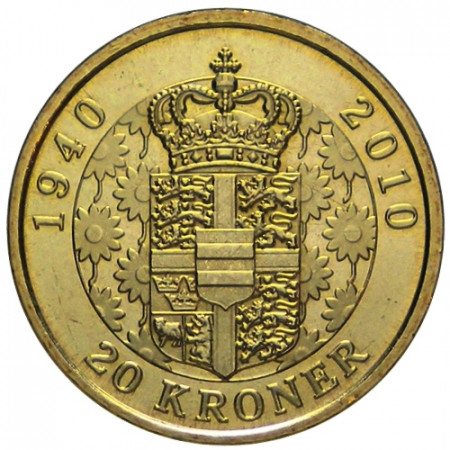 2010 * 20 kroner Danemark Reine Margrethe II