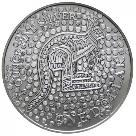 2001 * Dollar en argent 1 OZ Kangourou Australie