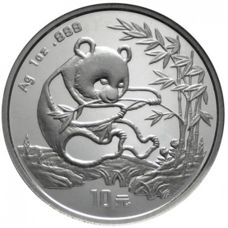 1994 * 10 Yuan en argent 1 OZ Chine Panda