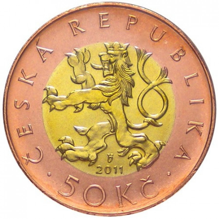 2010 * 50 Korun République Tchèque Lion Tchèque