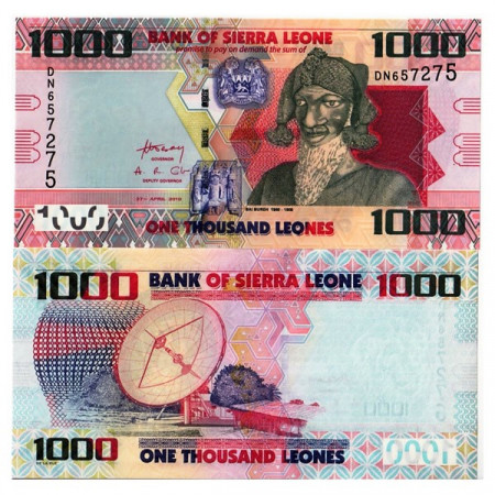 2010 * Billet Sierra Leone 1000 Leones "Bai Bureh" (p30) NEUF