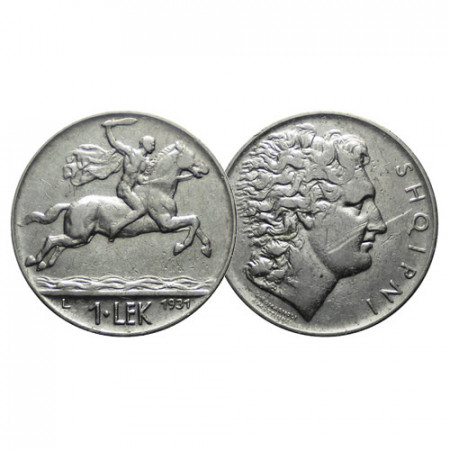 1931 L * 1 Lek Albanie "Alexandre le Grand" (KM 5) TTB 