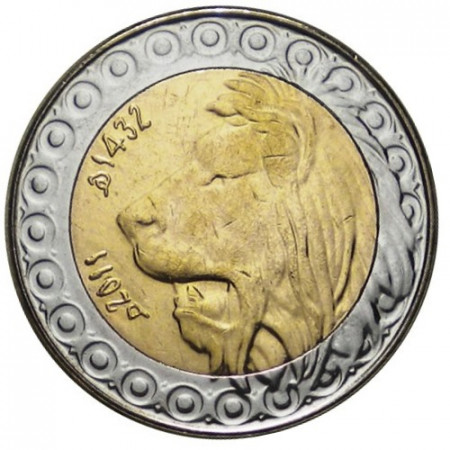 2011 * 20 Dinars Algérie "Barbary Lion" (KM 125) UNC