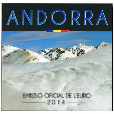 2014 * ANDORRE Coffret Officiel euro BU