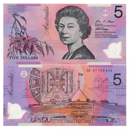 2007 * Billet Polymère Australia 5 dollars NEUF 