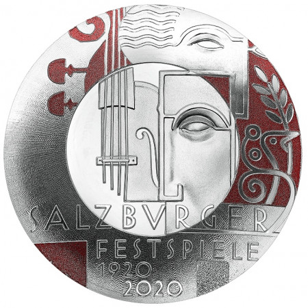 2020 * 20 Euro Argent AUTRICHE "Salzburg Festival" BE