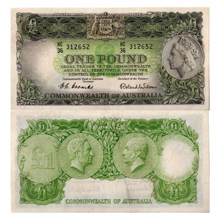 1961-65 * Billet Australia 1 pound TTB