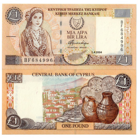 2004 * Billet Chypre 1 Pound (p60d) NEUF