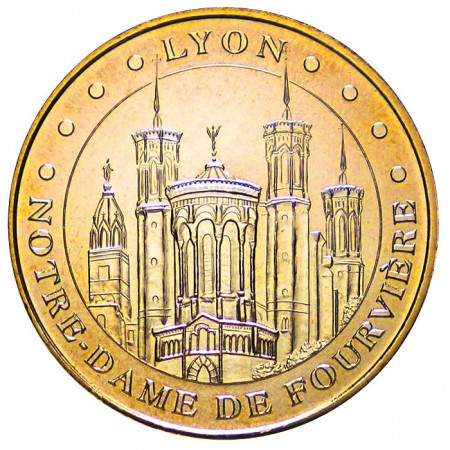 2012 * 69 Lyon Medaille touristique Lyon Basilique Notre-Dame de Fourvière N°1