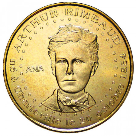 2012 * 08 CM Medaille touristique Charleville-Mézières - Arthur Rimbaud