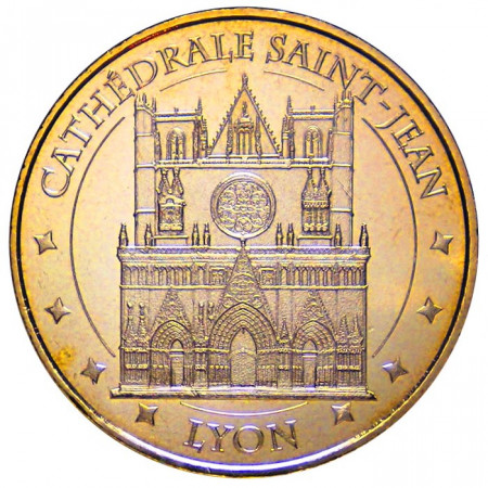 2012 * 69 Lyon Medaille touristique Lyon Cathédrale S.Jean (N°2)