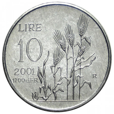 2001 * 10 Lire Saint Marin "Travail" (KM 424) FDC