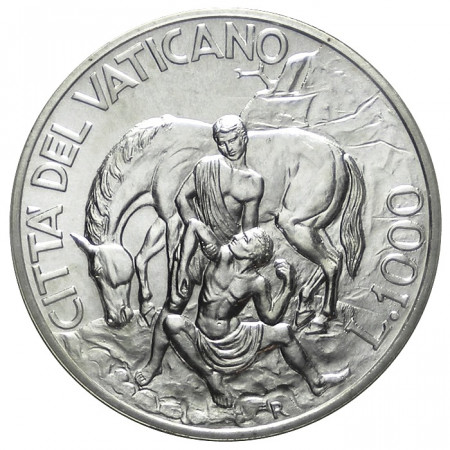 1994 * 1000 lire argent Vatican Jean-Paul II Année XVI