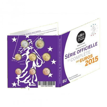 2015 * FRANCE Coffret Officiel euro BU