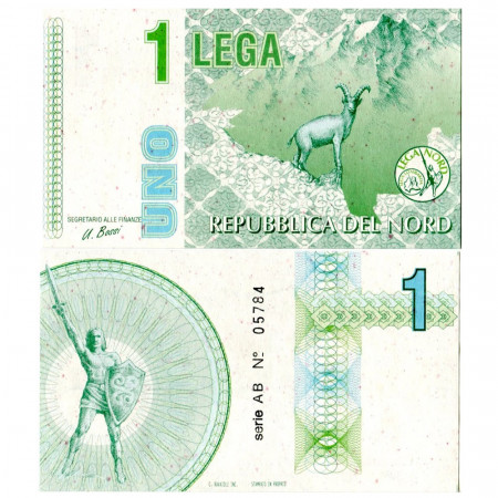 ND (1994) * Ticket 1 Lega "Lega Nord" UNC