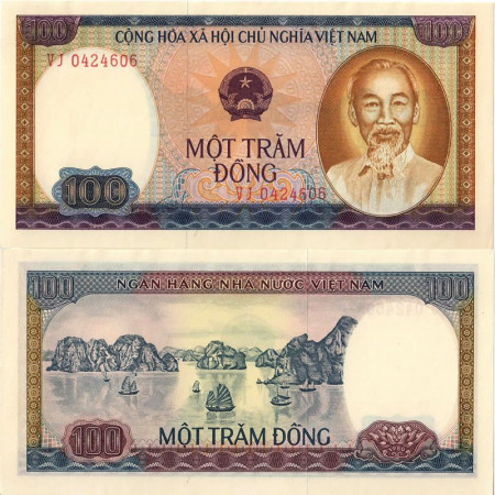 1980 * Billet Viêt Nam 100 Dong "Ho Chi Minh" (p88b) NEUF