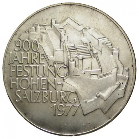 1977 * 100 Schilling Argent Autriche “900e Anniversaire Hohensalzburg” (KM 2935) UNC