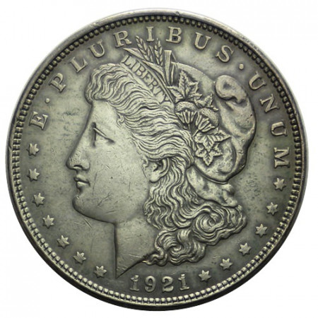 1921 (P) * 1 Dollar Argent États-Unis "Morgan" Philadelphie (KM 110) TTB