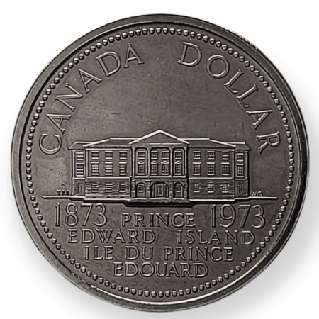 1973 * 1 Dollar Canada "100th Accession of Prince Edward Island" (KM 82) SUP/FDC