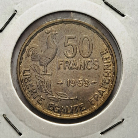 1953 * 50 Francs France "Guiraud" (KM 918.1) TTB