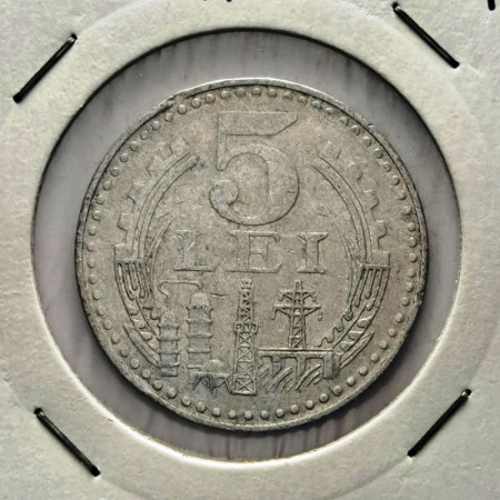 1978 * 5 Lei  Roumanie "Republica Socialista Romania" (KM 97) TTB+