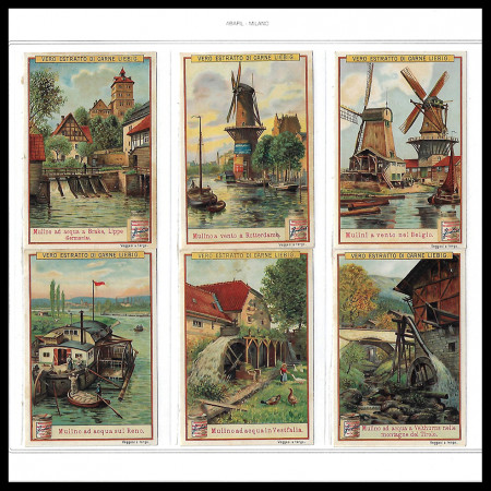 1905 * Lot 6 Chromo LIEBIG "Mulini I" (CIF 828 - SANG 826)