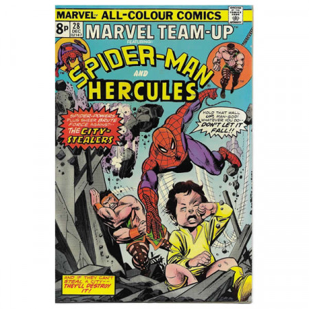 Bandes Dessinées Marvel #28 12/1974 “Marvel Team-Up ft Spiderman - Hercules”