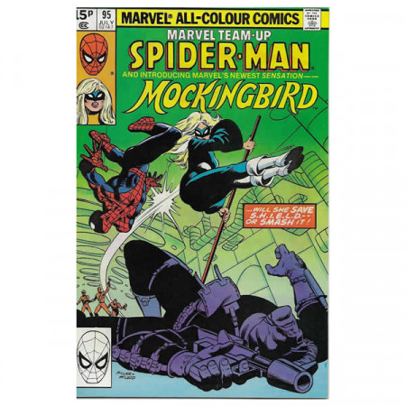 Bandes Dessinées Marvel #95 07/1980 “Marvel Team-Up Spiderman - Mockingbird”