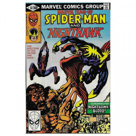 Bandes Dessinées Marvel #101 01/1981 “Marvel Team-Up Spiderman - Nighthawk”