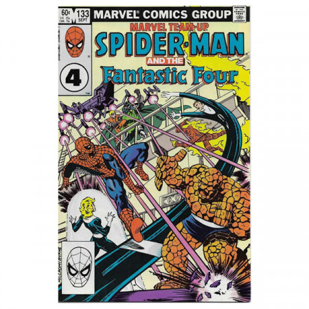 Bandes Dessinées Marvel #133 09/1983 “Marvel Team-Up Spiderman - Fantastic Four”