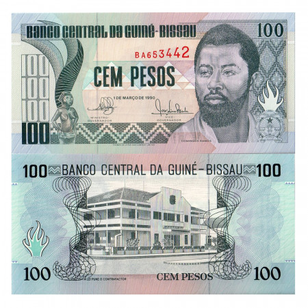 1990 * Billet Guinée-Bissau 100 Pesos (p11) NEUF