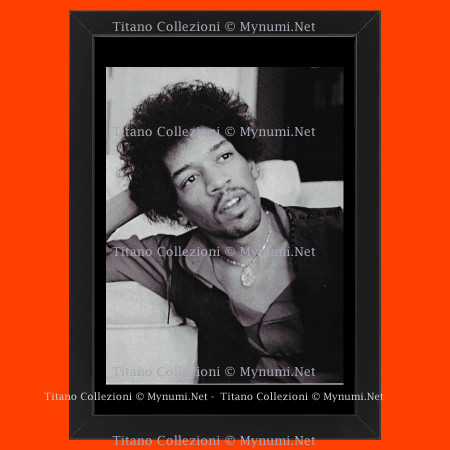 2000ca * Illustration Original "Jimi Hendrix, Liu Jo, Tipo 1" Cadre