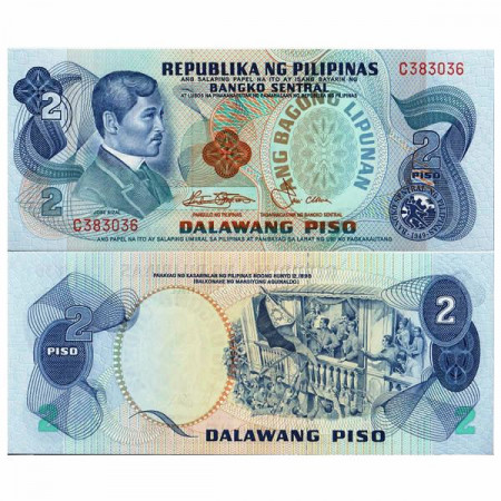 ND (1978) * Billet Philippines 2 Piso "J Rizal" (p159c) NEUF