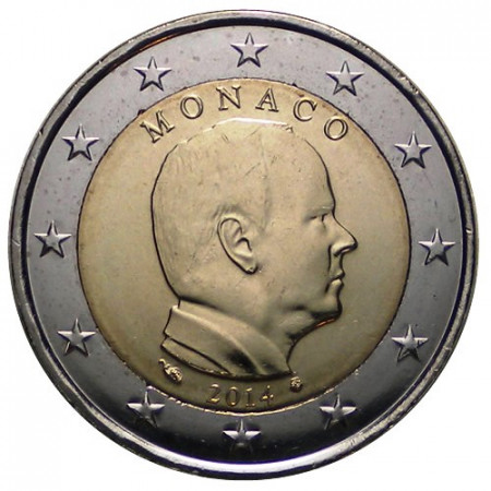 2014 * 2 Euro MONACO "Albert II" UNC