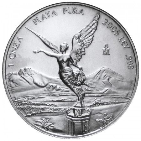 2005 * Mexique 1 OZ Once en argent Libertad