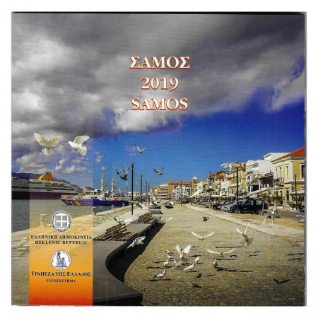 2019 * GRECE Coffret Officiel Euro "Samos" BU