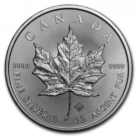 2021 * 5 Dollars Argent 1 OZ Canada "Feuille d'Érable - Maple Leaf" BU