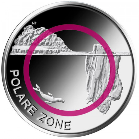 2021 * 5 Euro Métal Polymère ALLEMAGNE "Zones Climatiques - Zone Polaire" (Atelier Aléatoire) UNC