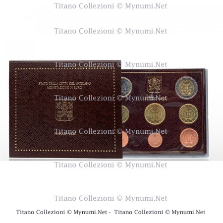 2023 * VATICAN Coffret Officiel 8 Pièces Pape François "An X" BU