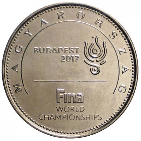 2017 * 50 Forint Hongrie "17th FINA World Championships” UNC