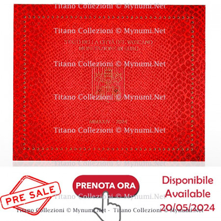 2024 * VATICAN Coffret Officiel 8 Pièces Pape François "An XII" BU