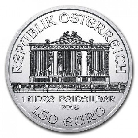 2018 * 1,50 Euro 1 OZ Once Autriche "Philharmonique" FDC